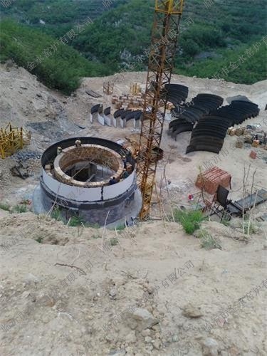 甘肅永登施工現(xiàn)場